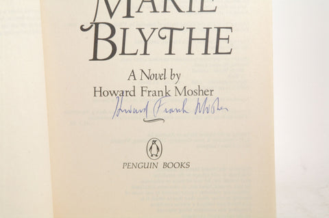 Marie Blythe, by Mosher, Howard F., Mosher, Howard Frank Signed 
