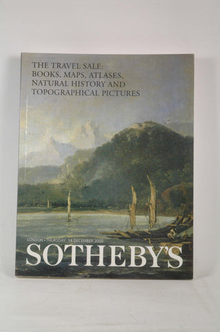 Sotheby's : The Travel Sale : Books, Maps, Atlases, Natural History and Topographical Pictures : London : December 14, 2000 : Sale No. LO0720, by Sotheby's [Auction Catalogue]  