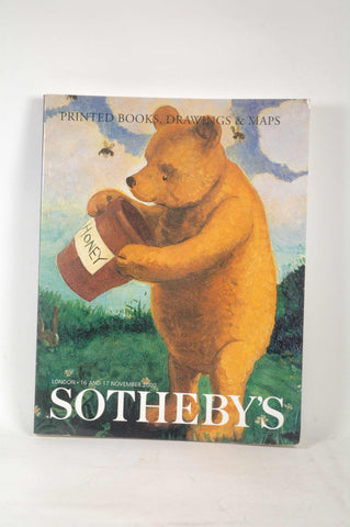 Sotheby's : Printed Books, Drawings & Maps : London : November 16-17, 2000 : Sale No. LO0213 'PANTHER', by Sotheby's [Auction Catalogue]  