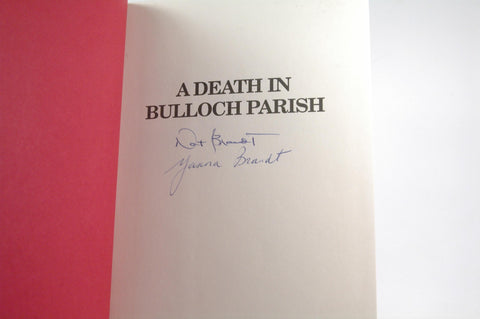 A Death in Bulloch Parish, by Brandt, Yanna, Brandt, Nat Signed First Edition
