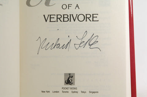 Adventures of a Verbivore, by Lederer, Richard Signed First Edition