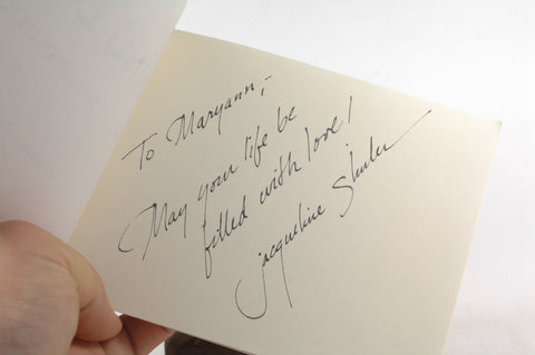 Living love: The key to soul evolution, by Shuler, Jacqueline Signed 