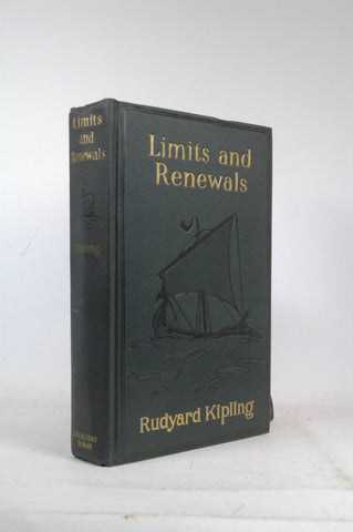 Limits and Renewals, by Kipling, Rudyard  First Edition