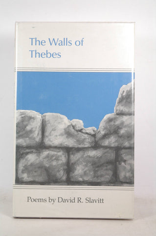 Walls of Thebes, by Slavitt, David R.  First Edition