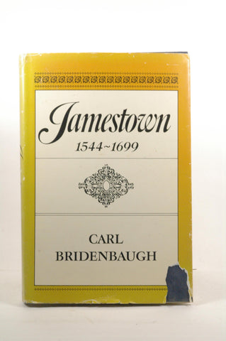 Jamestown, 1544-1699, by Bridenbaugh, Carl  First Edition