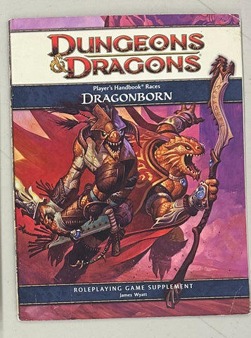 [ PLAYER'S HANDBOOK RACES: DRAGONBORN (DUNGEONS & DRAGONS SUPPLEMENT) ] By Wyatt, James ( Author) 2010 [ Paperback ], by Wizards of the Coast  
